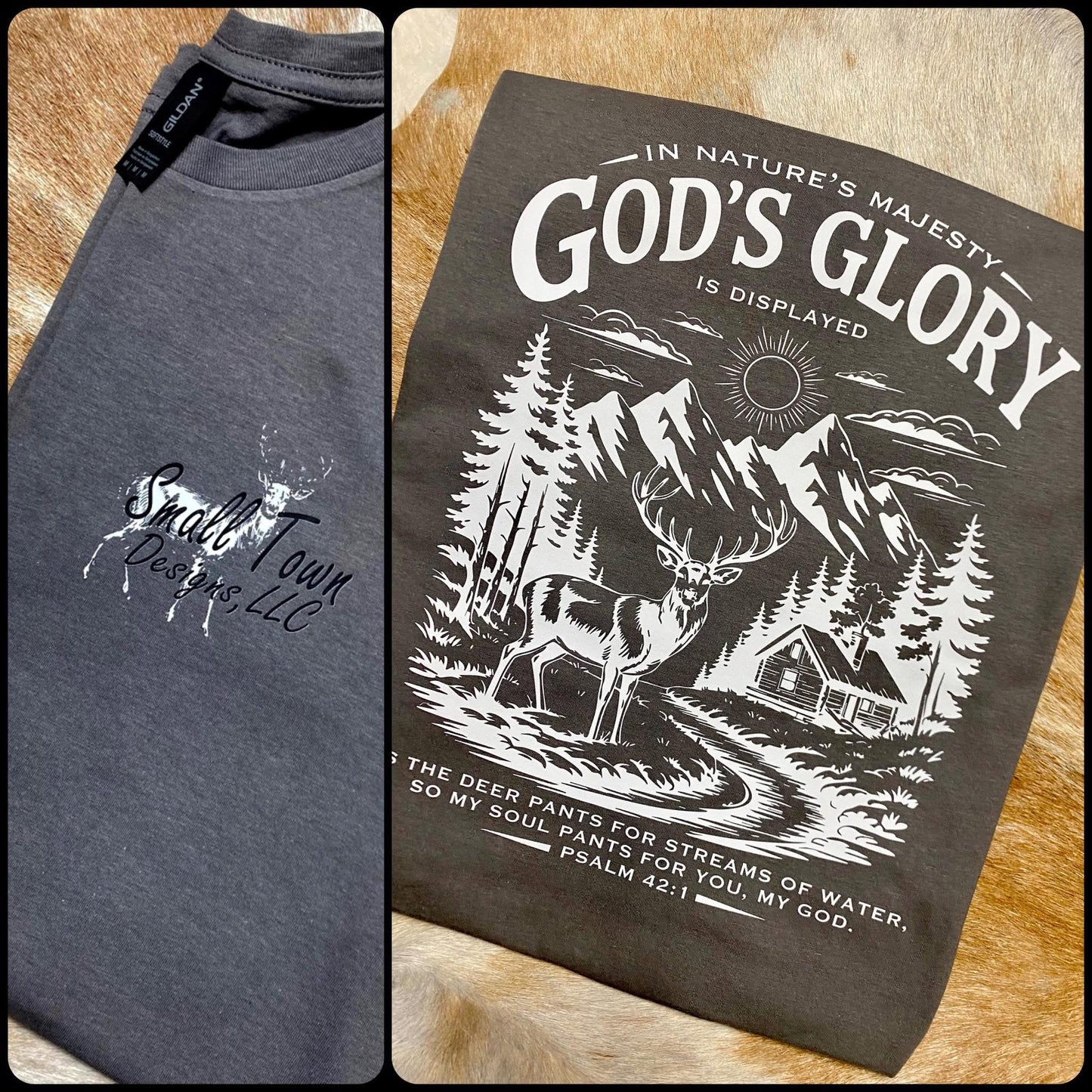 God’s glory gildan t-shirt