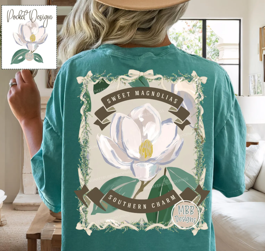 Sweet Magnolias Southern Tee