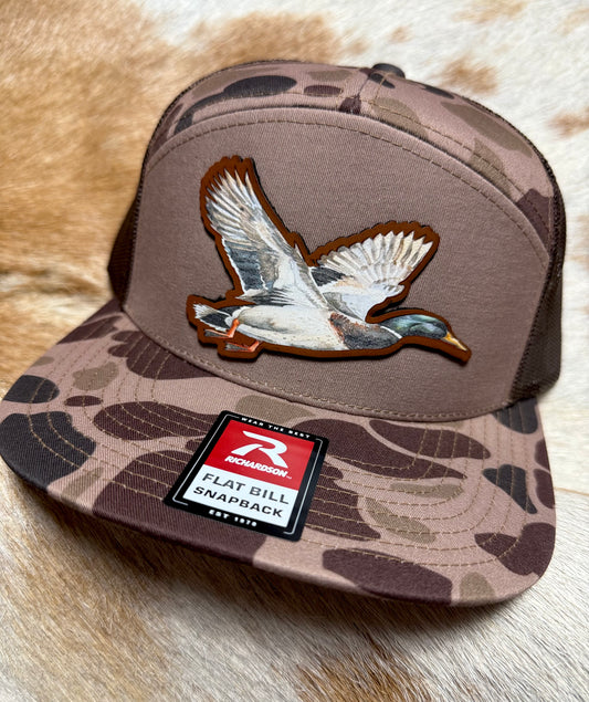 Richardson Flat Bill Duck Hunting Camo Hat