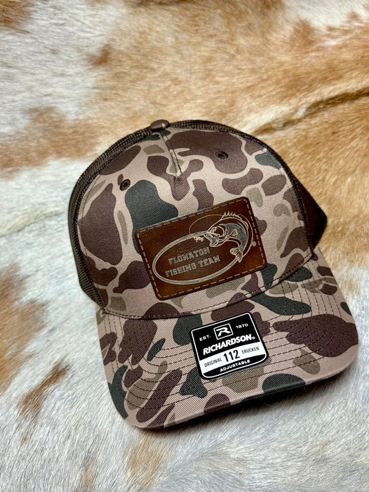 Flomaton Fishing Team Richardson 112 Camo Hat