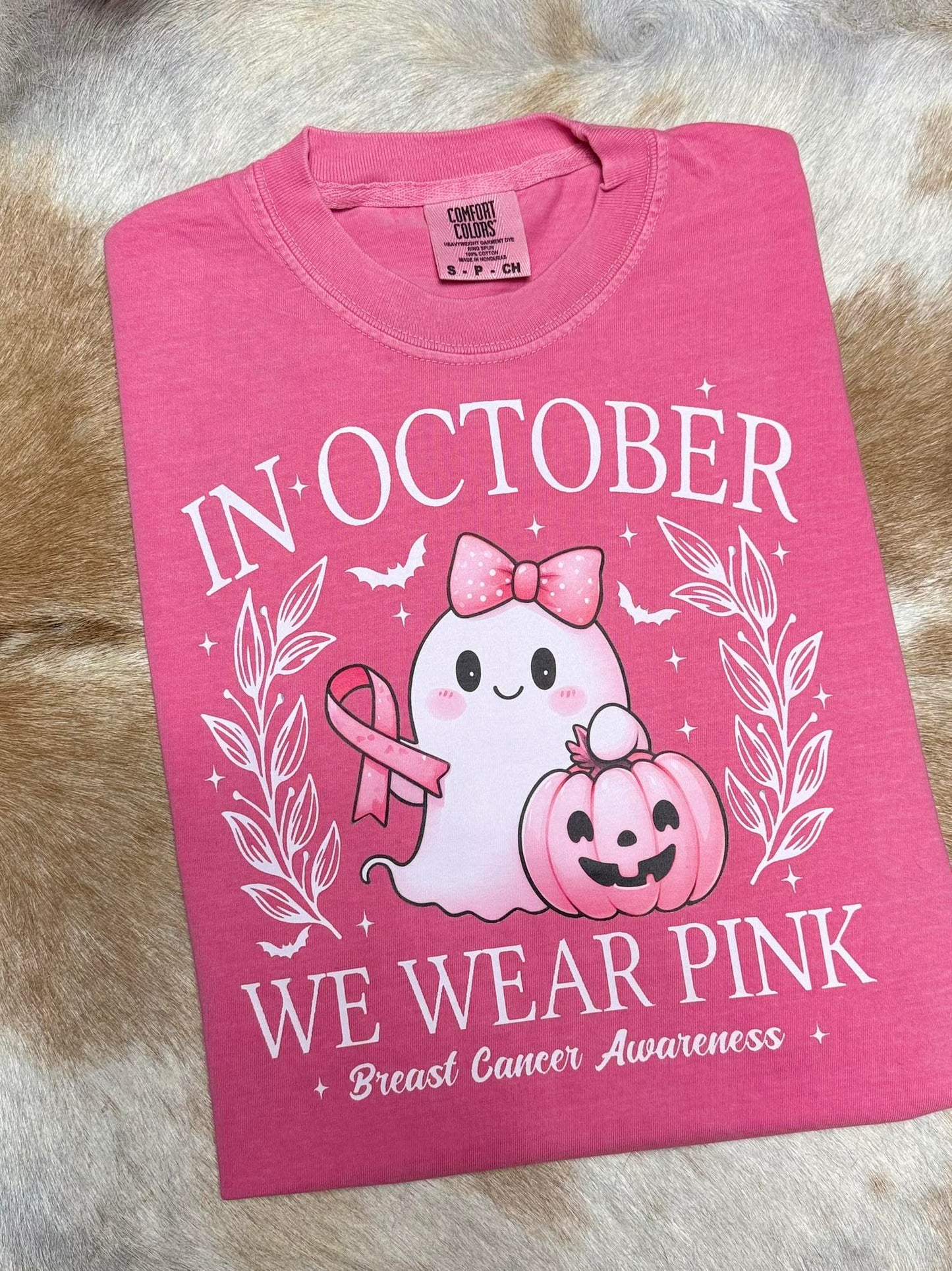 In October, we wear PINK Tee