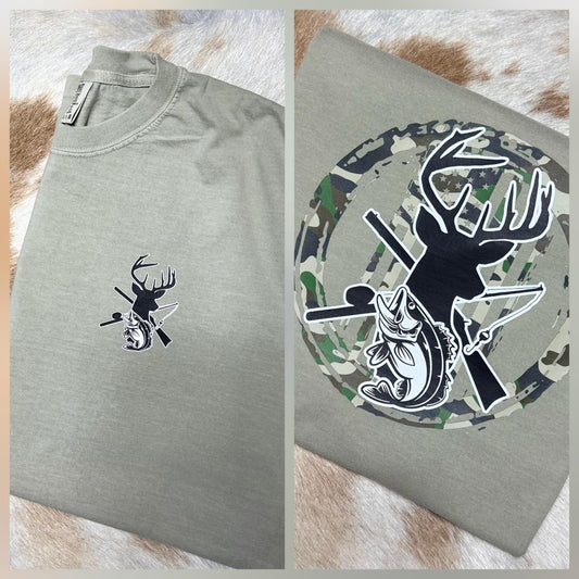 Live for the hunt and the catch T-shirt