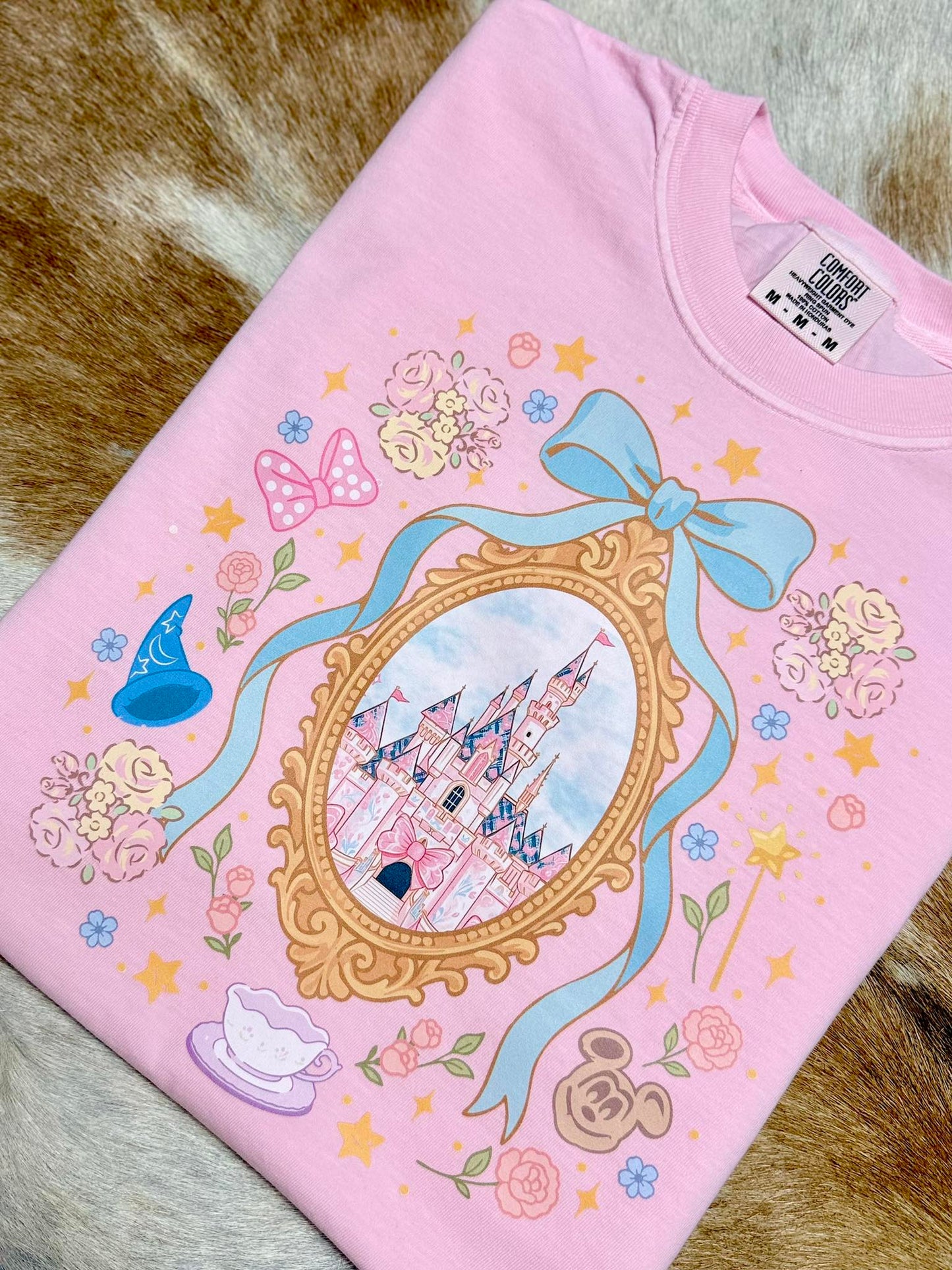 Pink Disney Comfort Colors Tee