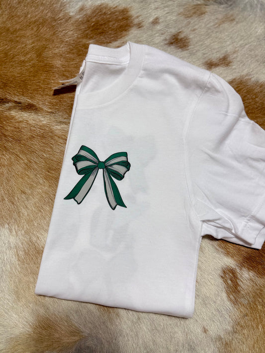 Football & Bow T-Shirt