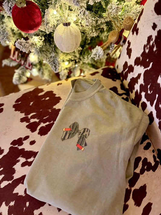 Comfort Colors Long Sleeve- Jingle Bells Shotgun Shells