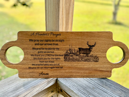 Hunters Prayer Cutting Board