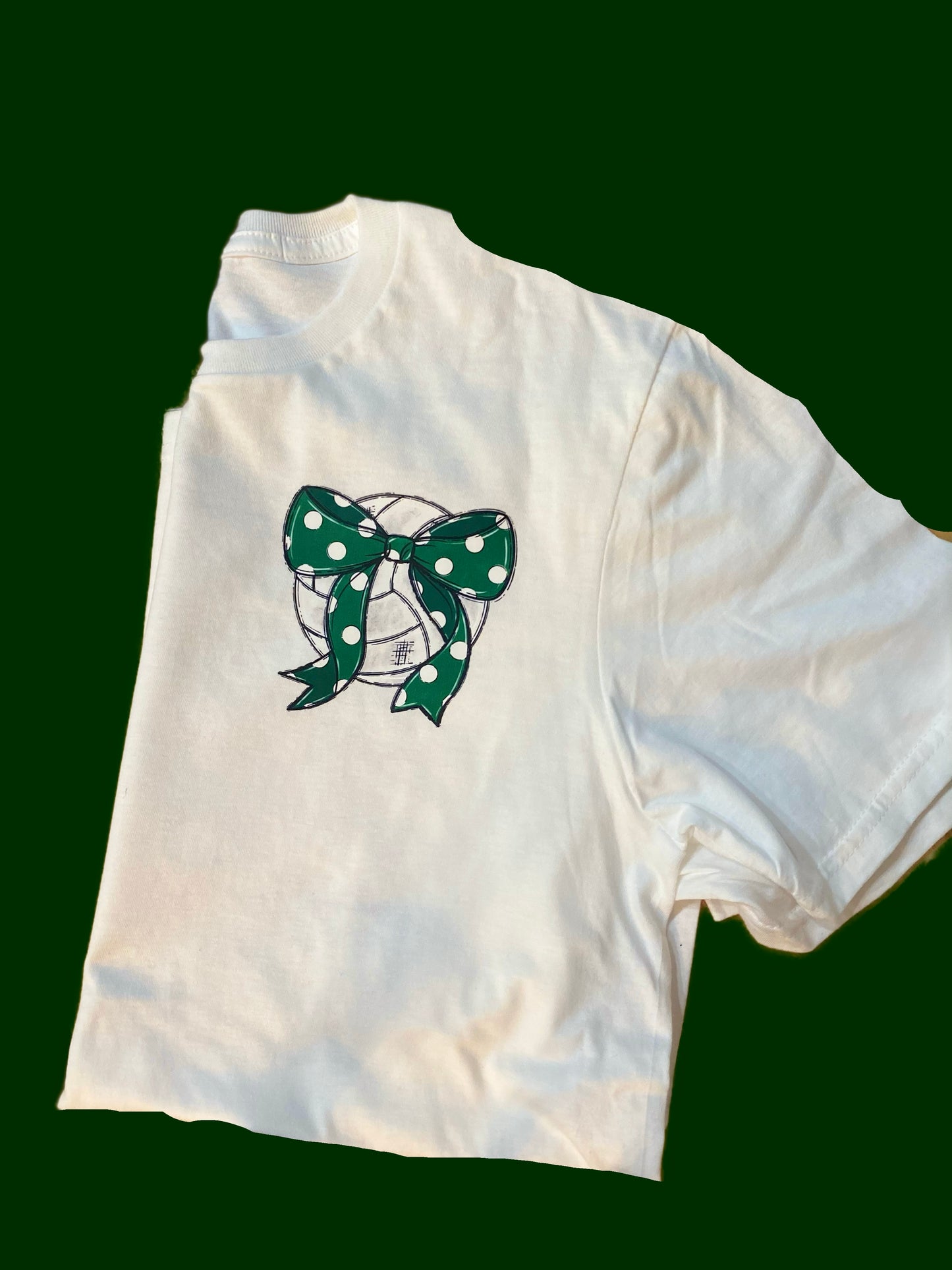 Hurricanes Volleyball Front & Back Design T-Shirt