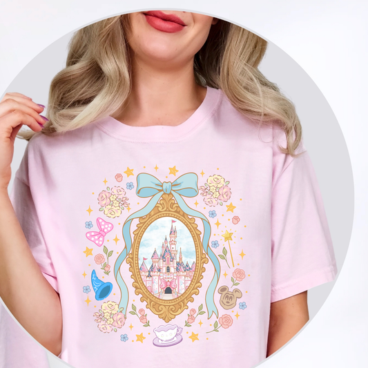 Pink Disney Comfort Colors Tee