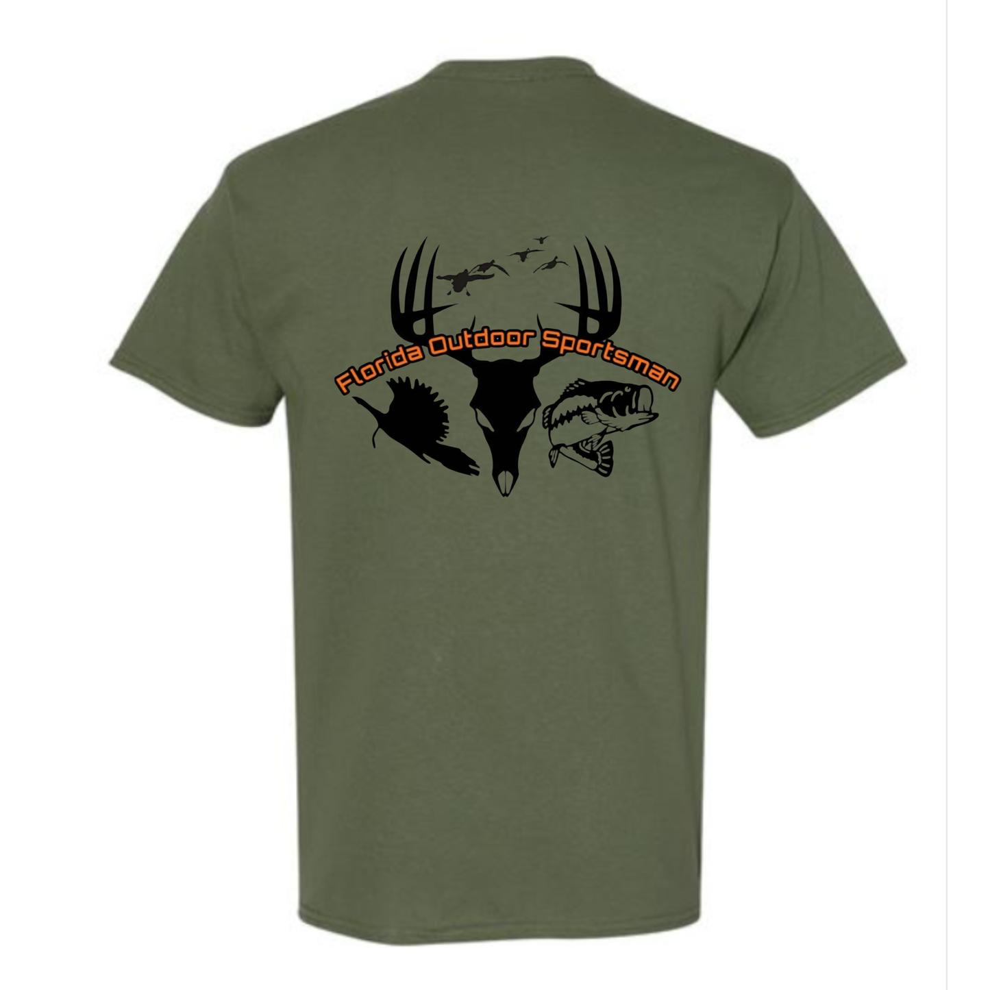 Short Sleeve- Military Green