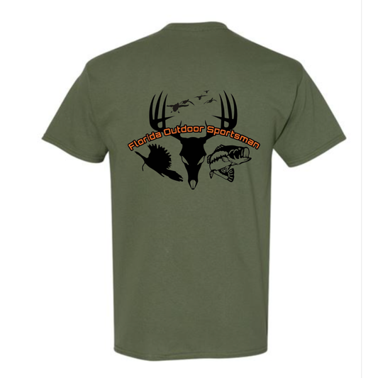 Short Sleeve- Military Green