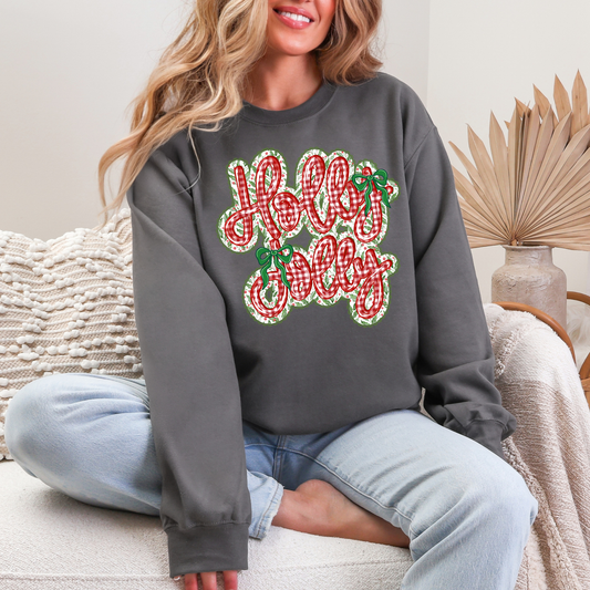 Holly Jolly- Christmas Sweatshirt