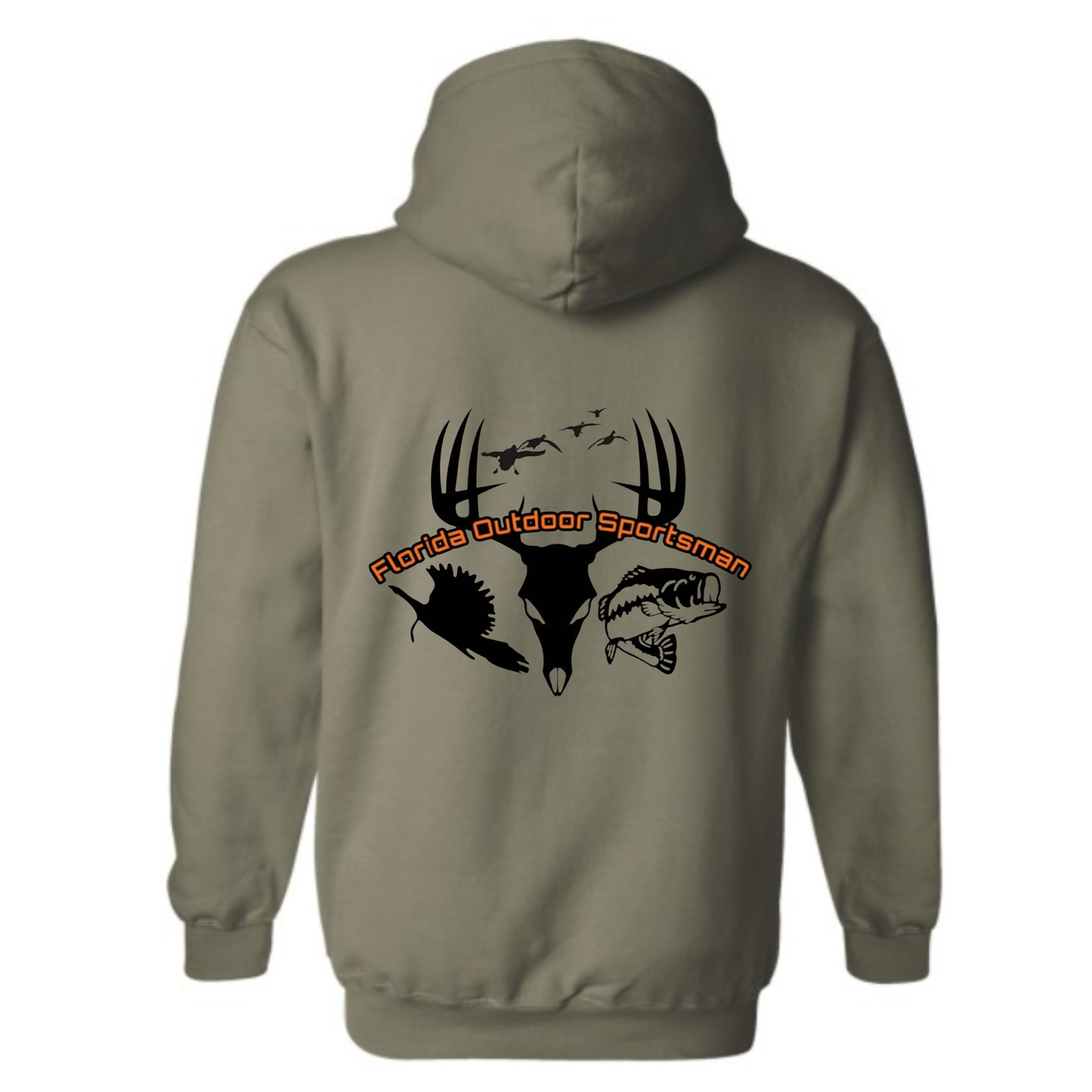 Hoodie- Military Green