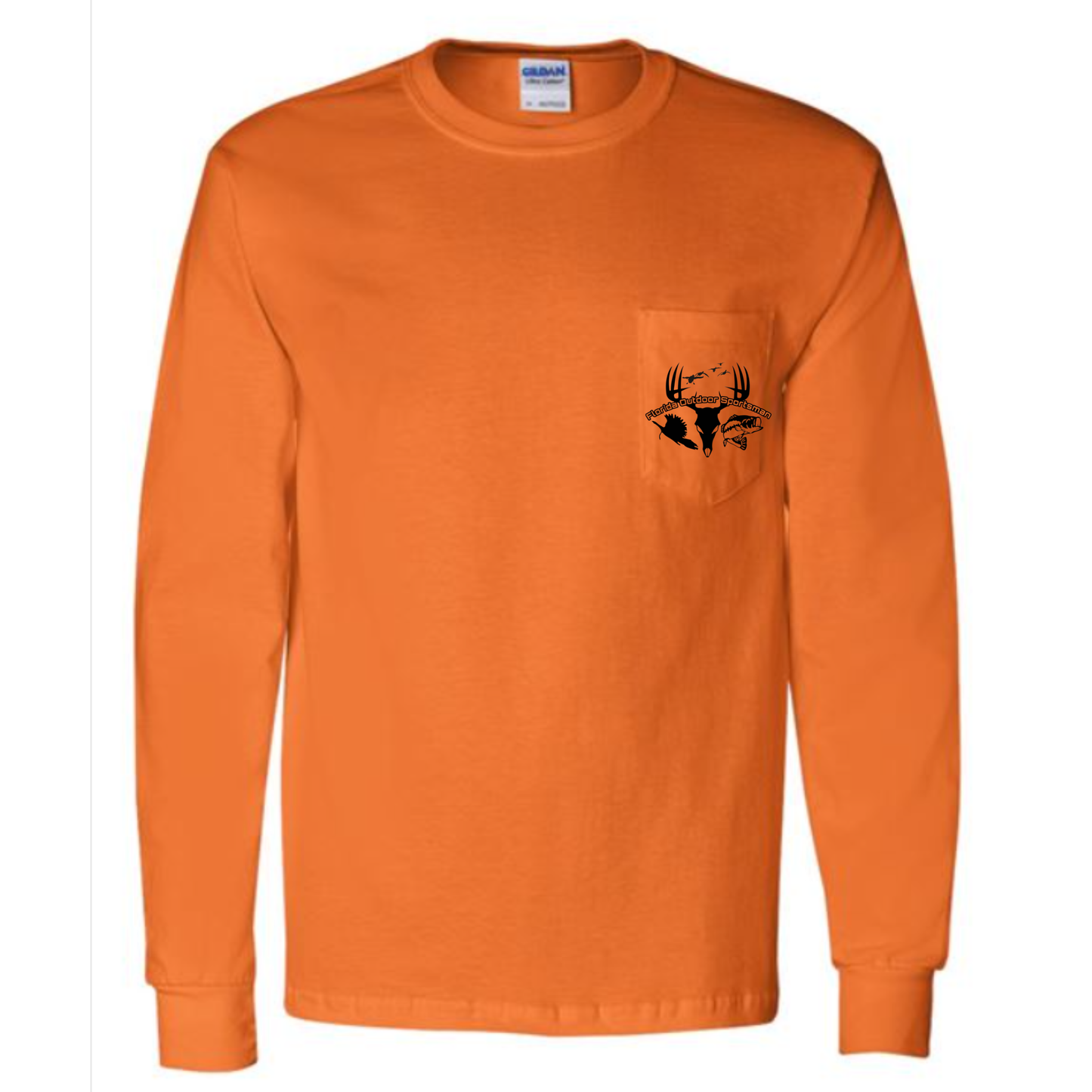 Long Sleeve with Pocket-S. Orange