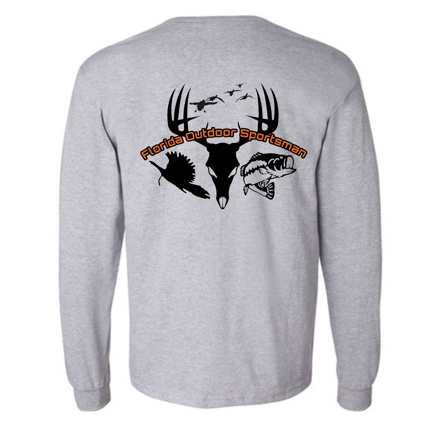 Long Sleeve with Pocket-Sport Grey