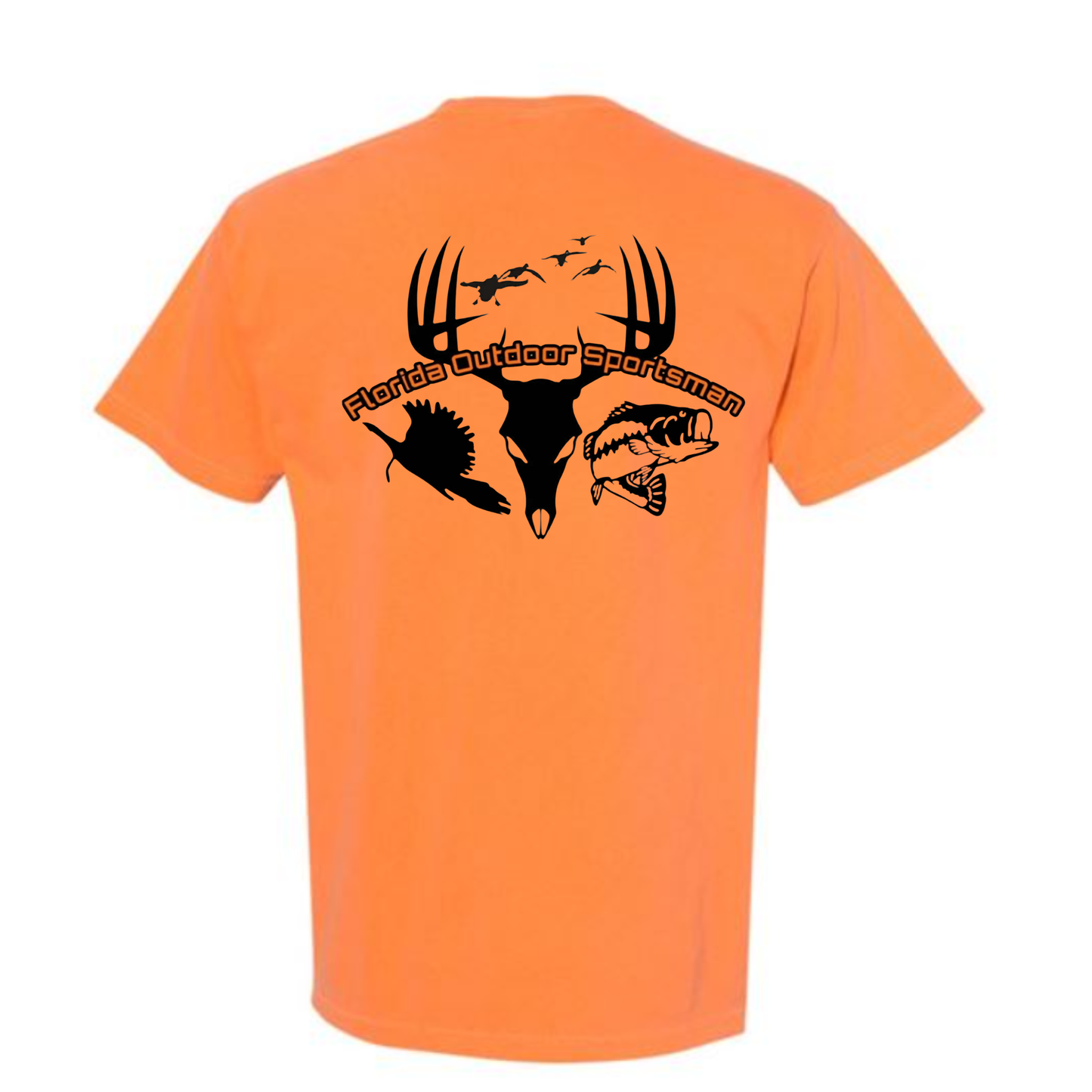 Short Sleeve with Pocket- Burnt Orange