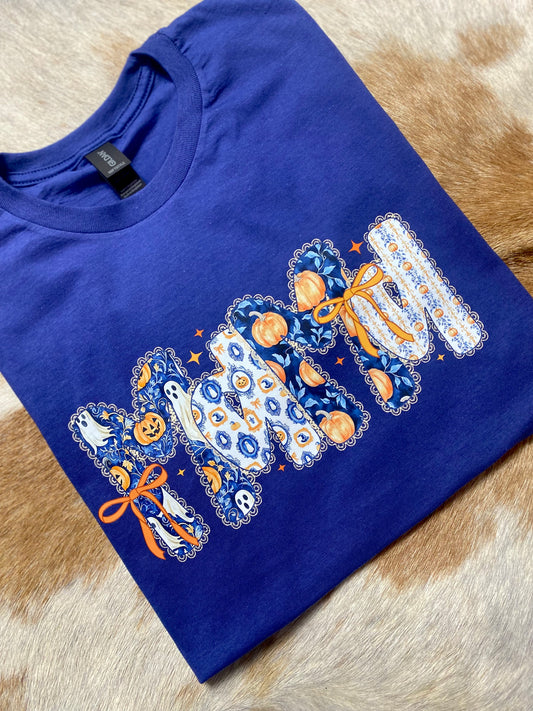Fall Pumpkin Mama T-Shirt (Available in Mama, GiGi, Nana, MiMi)