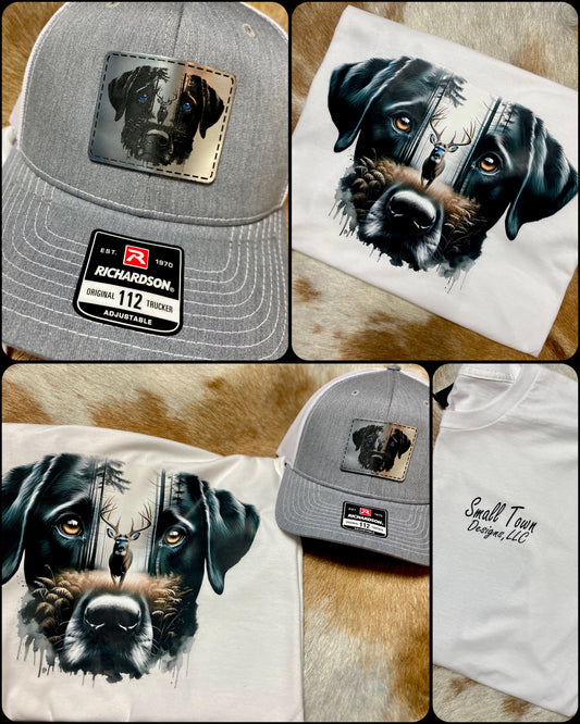 Deer Dog T-Shirt & Hat Combo